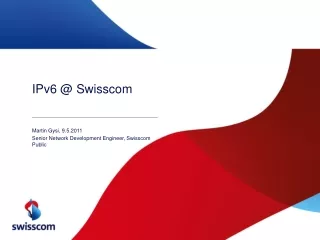 IPv6 @ Swisscom