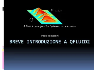 Breve introduzione a QFluid2