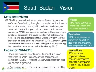 South Sudan - Vision