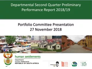 Departmental Second Quarter Preliminary Performance Report 2018/19