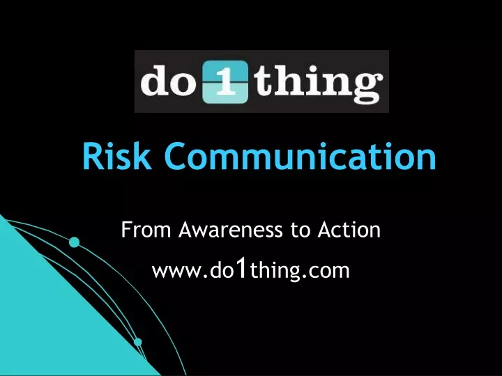 risk communication