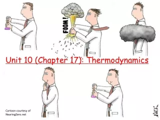 Unit 10 (Chapter 17): Thermodynamics
