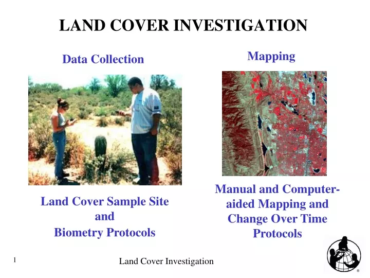 land cover investigation