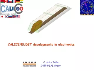 CALICE/EUDET developments in electronics