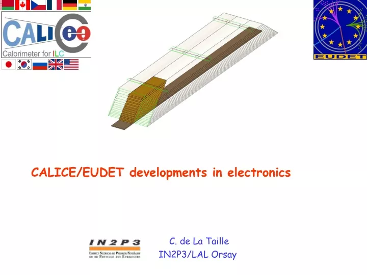 calice eudet developments in electronics