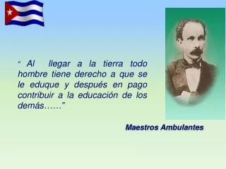 Maestros Ambulantes