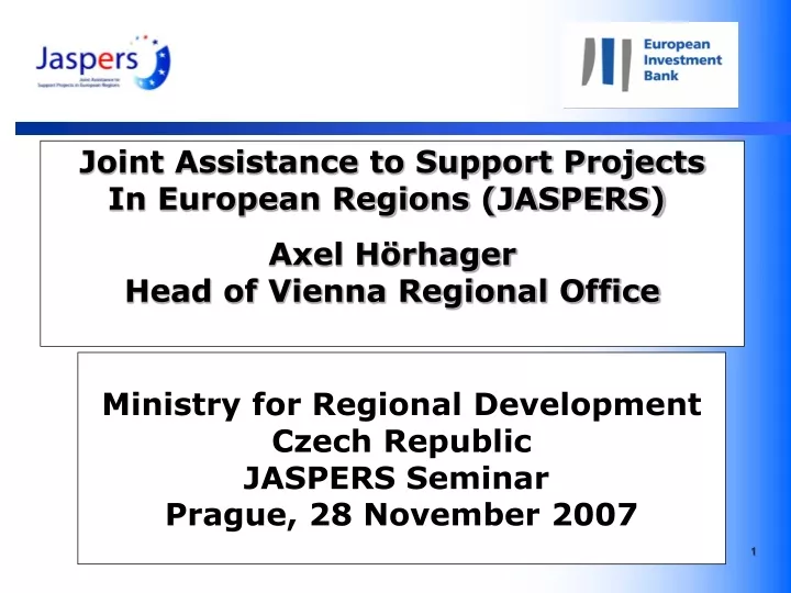joint assistance to support projects in european