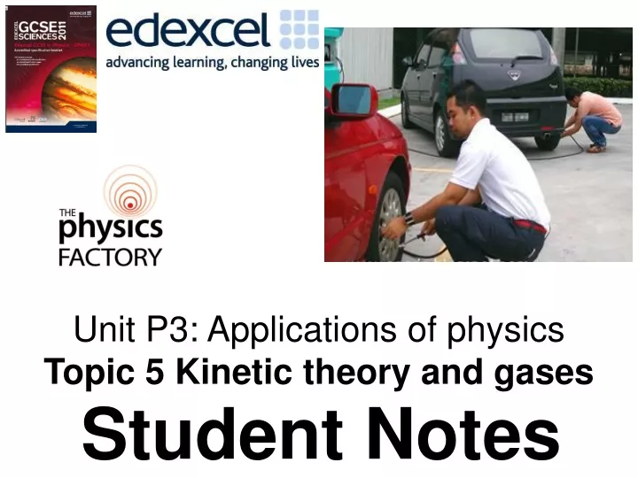 unit p3 applications of physics topic 5 kinetic