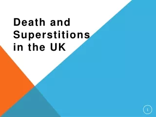 Death and Superstitions in the UK