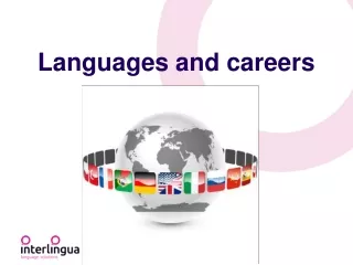 Languages and careers
