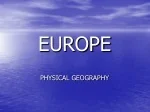 Exploring Europe's Physical Geography: A Peninsula of Peninsulas - slide 1