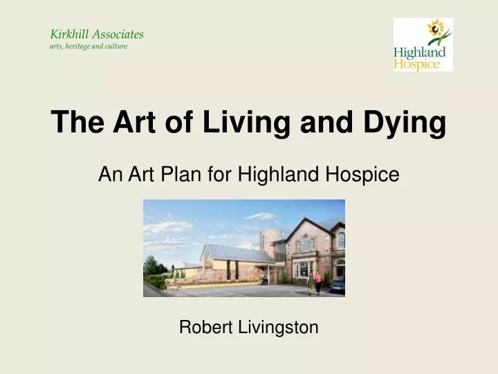the art of living and dying