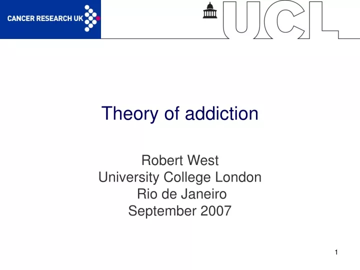 theory of addiction