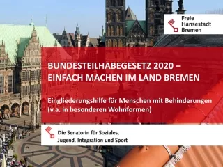 Bundesteilhabegesetz 2020 – Einfach machen im Land Bremen