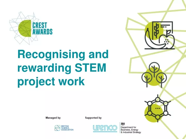 recognising and rewarding stem project work