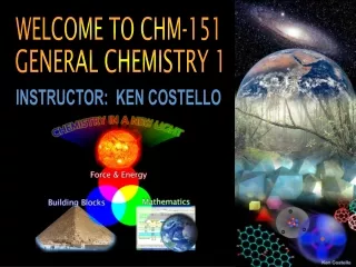 WELCOME TO CHM-151