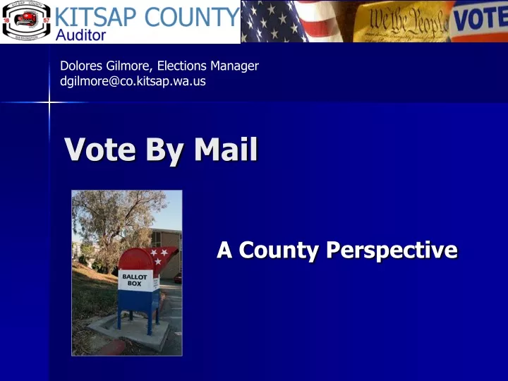 vote by mail