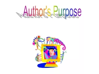 Author's Purpose