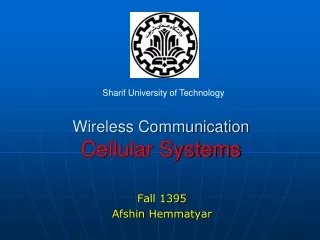Wireless Communication Cellular Systems