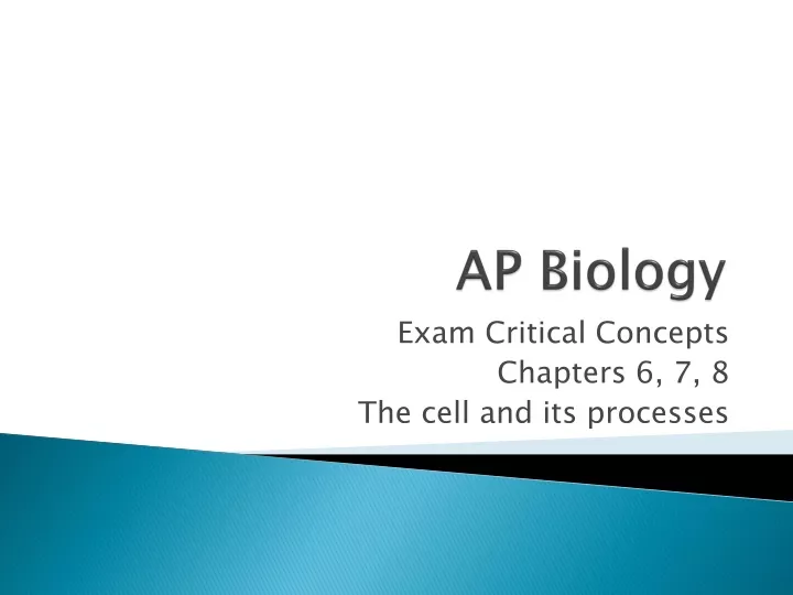 ap biology
