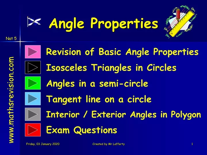angle properties