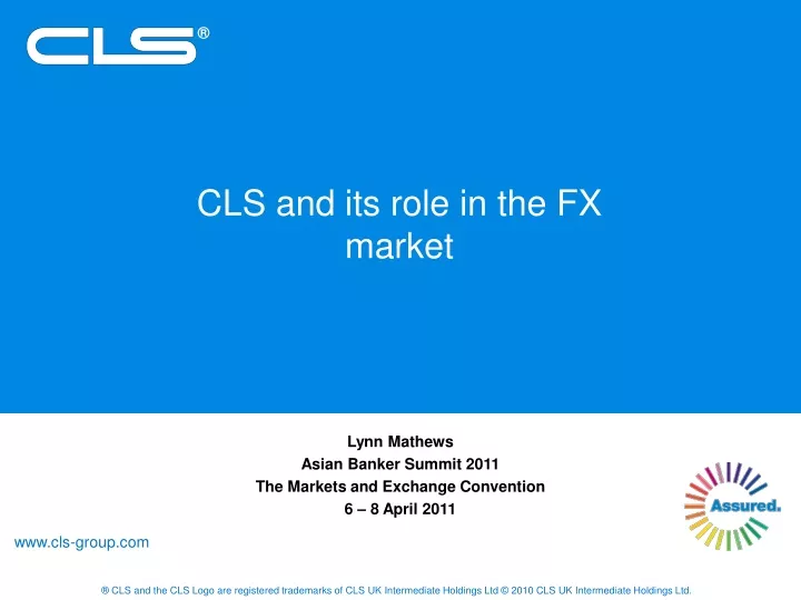 cls and its role in the fx market