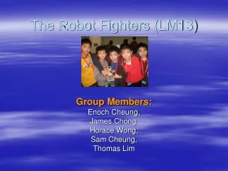 The Robot Fighters (LM13)