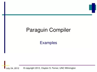 Paraguin Compiler