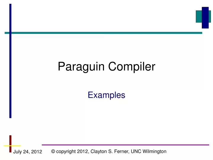 paraguin compiler
