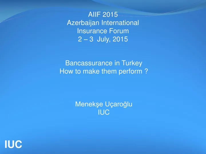 aiif 2015 azerbaijan international insurance