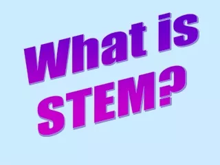 What is STEM?