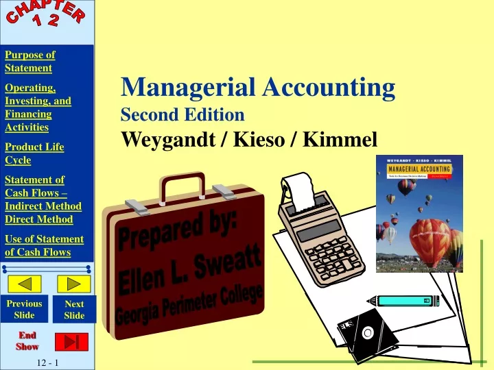 managerial accounting second edition weygandt