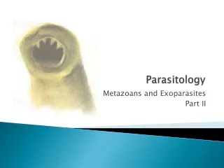 Parasitology