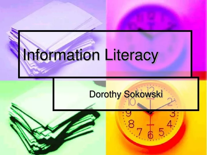 information literacy