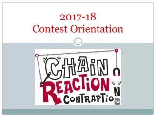 2017-18 Contest Orientation