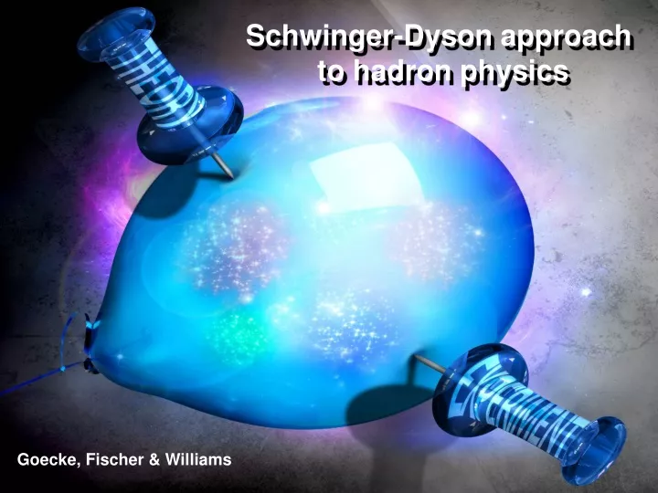schwinger dyson approach to hadron physics