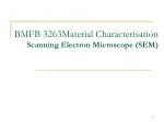 Electron Microscope in Material Characterisation - slide 1