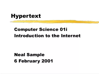 Hypertext