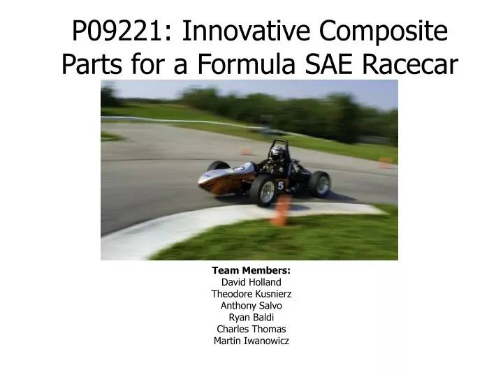 p09221 innovative composite parts for a formula sae racecar