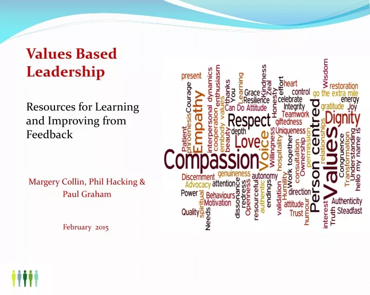 values based leadership resources for learning