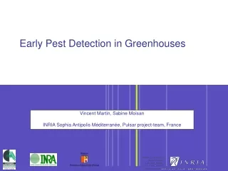 Early Pest Detection in Greenhouses