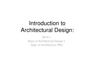 Introduction to Architectural Design: