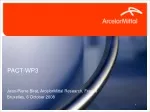 Coordinated Efforts for Sustainable Steel Production Planning - slide 1