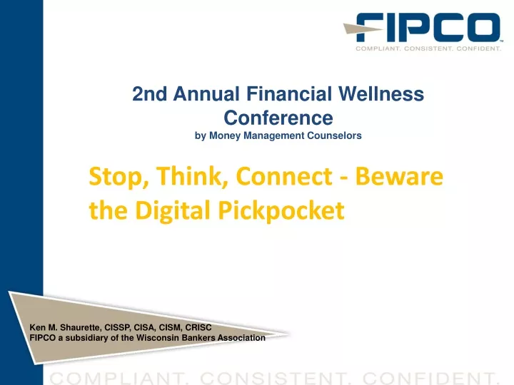 2nd annual financial wellness conference by money management counselors