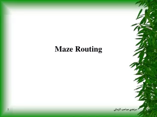 Maze Routing