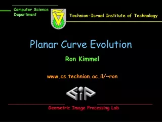 Planar Curve Evolution