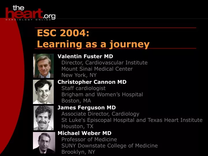 esc 2004 learning as a journey