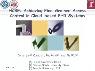HCBE: Achieving Fine-Grained Access Control in Cloud-based PHR Systems