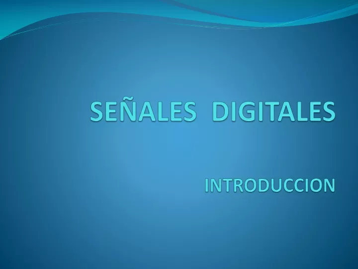 se ales digitales