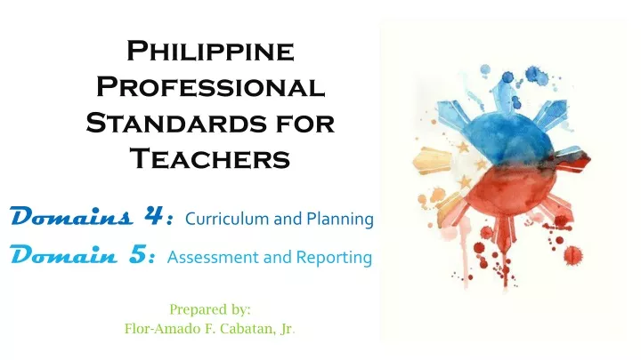 philippine professional standards for teachers